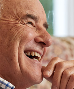 photo of a smiling resident